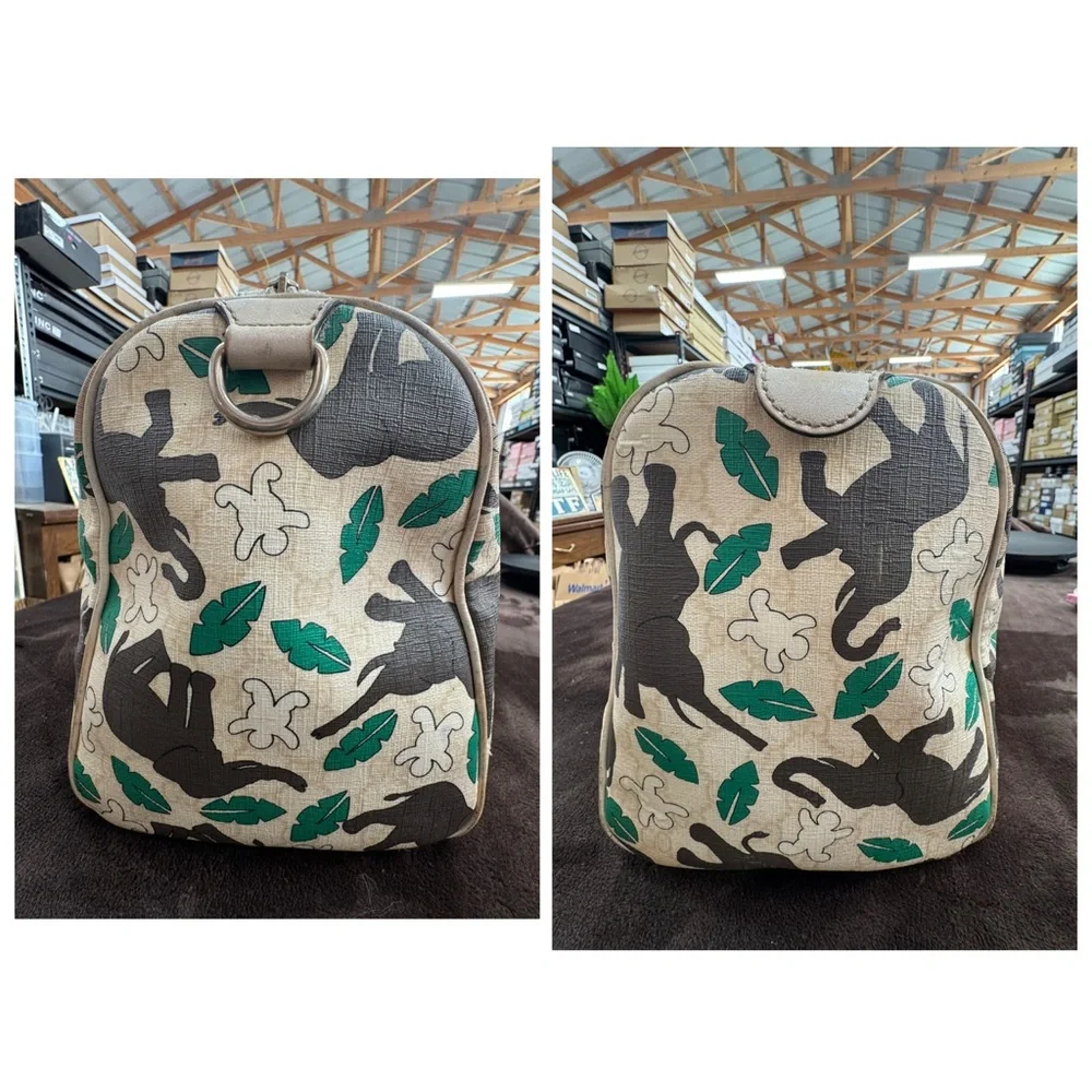 Very Rare Gucci Joy Elephant Print Boston Handbag - Picture 6 of 14
